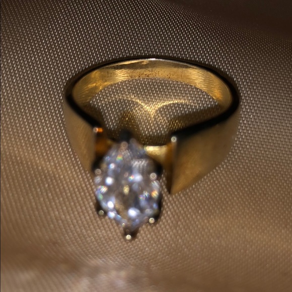 Set of 4 gold plated rings - Picture 5 of 6